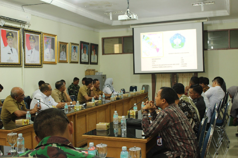 Paparkan Kesiapan Pelaksanaan Pemilu 2024, KIP Aceh Selatan Gelar Rakor dengan Forkopimda