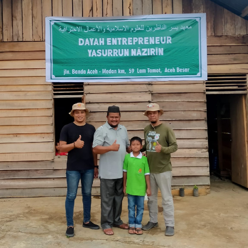 Sayuti Malik Dirikan Konsep Dayah Entrepreneurship di Aceh Besar