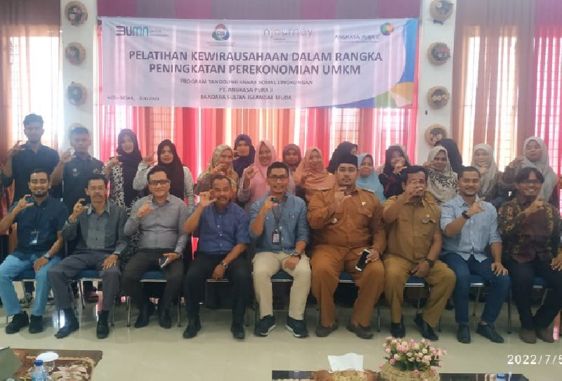 PLUT Aceh Besar dan Angkasa Pura II Upgrade Kewirausahaan 20 Pelaku Usaha