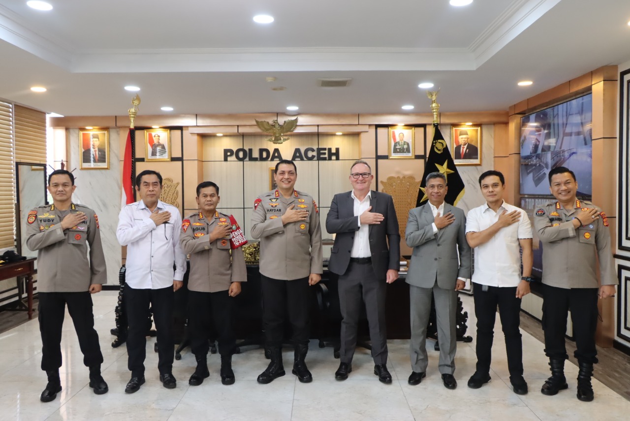 Kapolda Aceh Terima Audiensi Pihak World Bank Group Indonesia