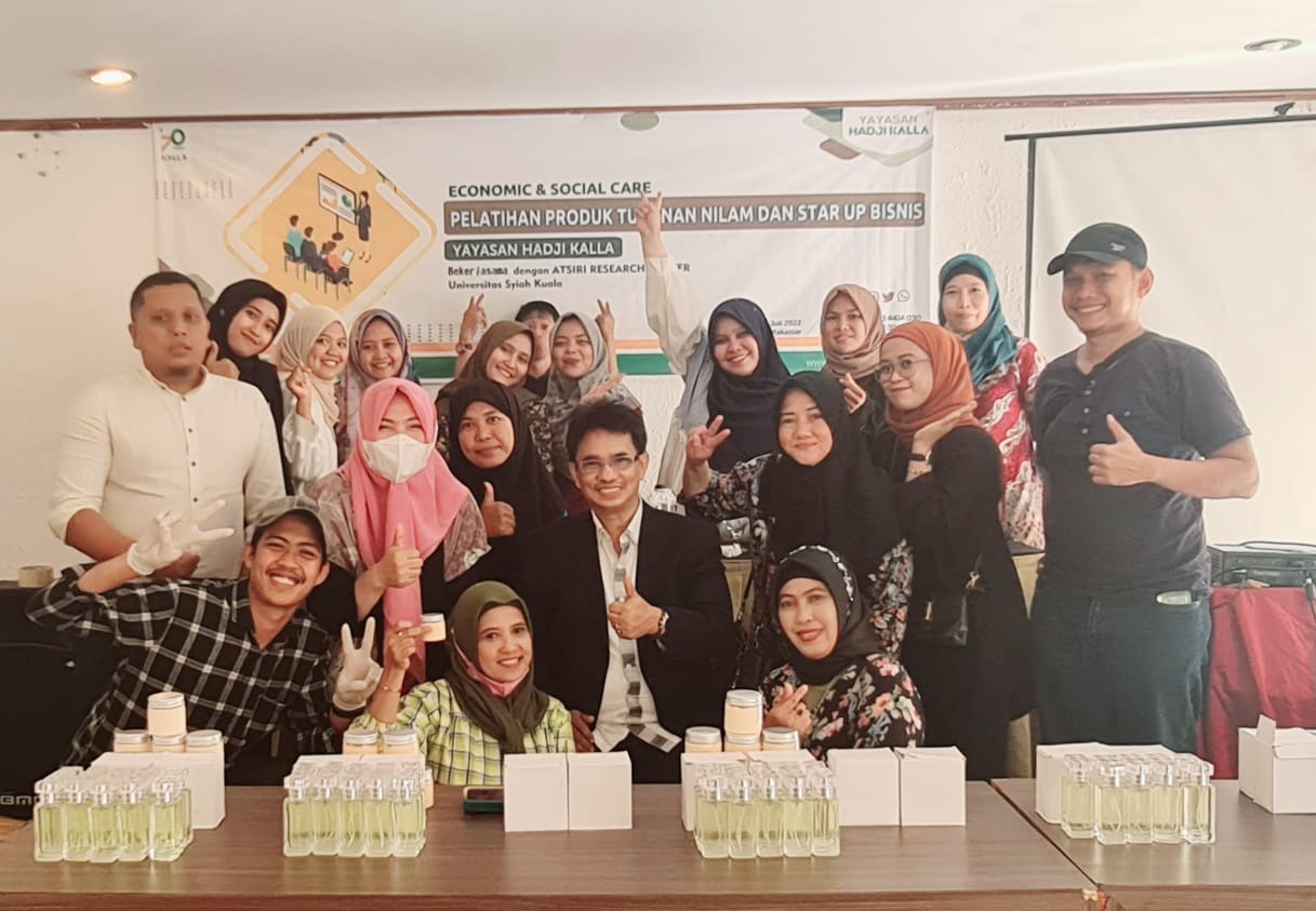 ARC-USK Beri Pelatihan Produk Inovasi Nilam di Makassar