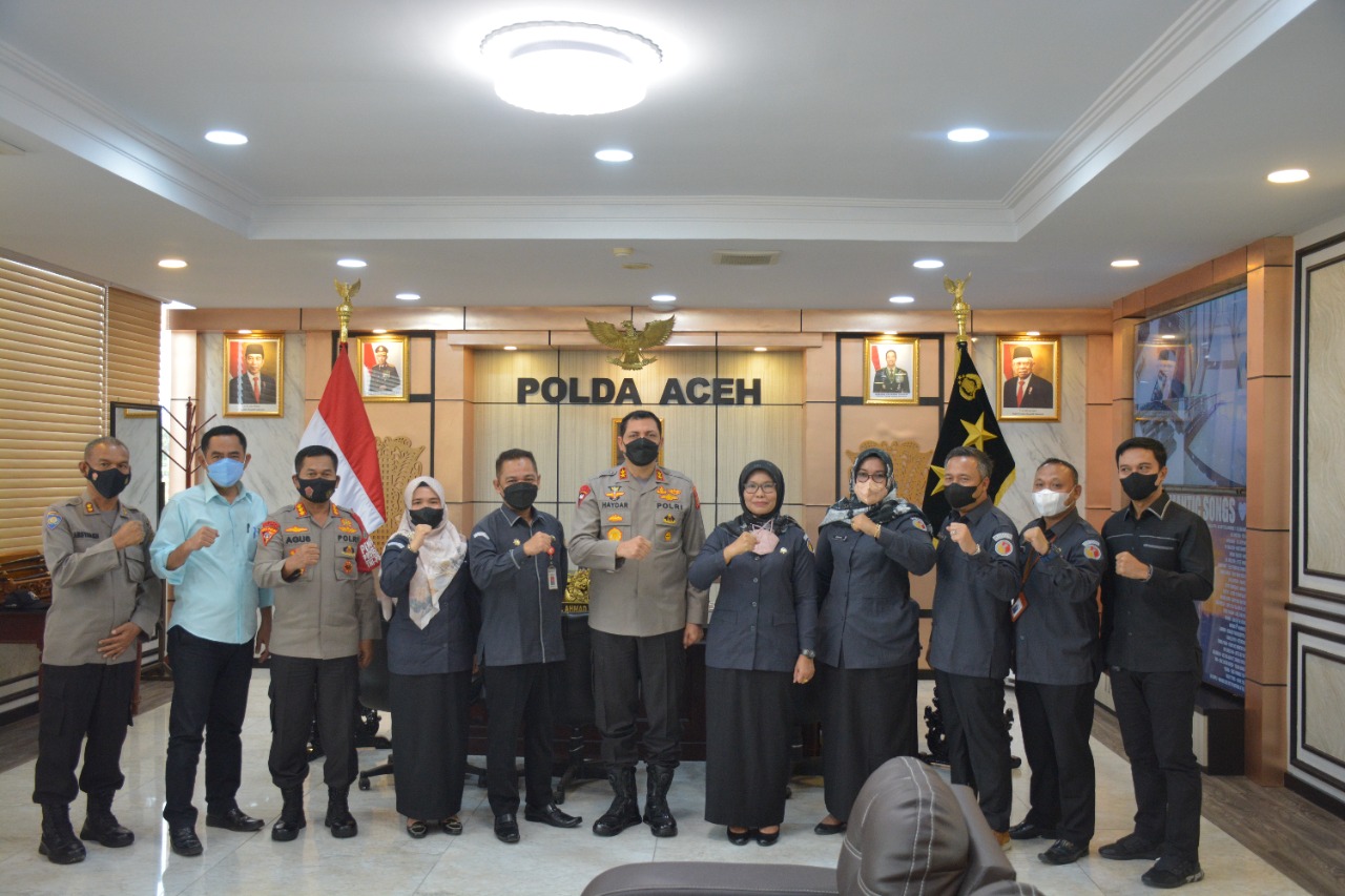 Siap Mengawasi Pemilu, Panwaslih Provinsi Aceh Lakukan Koordinasi Dengan Polda Aceh
