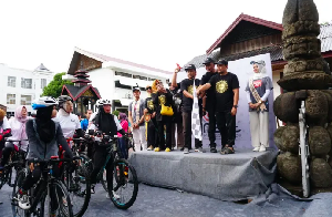 600 Peserta Fun Bike Antusias Promosikan Wisata Sejarah
