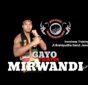 Dukungan Untuk Mirwandi  Gayo yang Akan Bertarung di Pride MMA