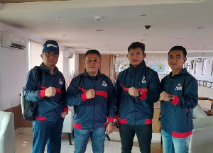 Kapolresta Banda Aceh Dampingi Atlit Judo Kapolri Cup Bhayangkara 2022 di Sulawesi Tenggara