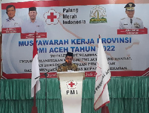 Mukerprov PMI Aceh, Kepala Dinkes Aceh Harap PMI Aceh Tetap Eksis