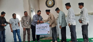 Kanwil Kemenag Aceh Terima 1 Ekor Kurban dari BSI