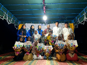 Kelompok KKN Melayu Serumpun III Posko Gampong Lamtui Adakan Festival Literasi