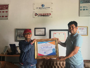 JSI Berikan Penghargaan ke Kakantah Aceh Singkil, Reza: Terima Kasih Atas Apresiasinya