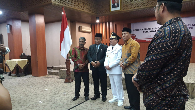 Usai Dilantik, Begini Kata Pj Walikota Banda Aceh