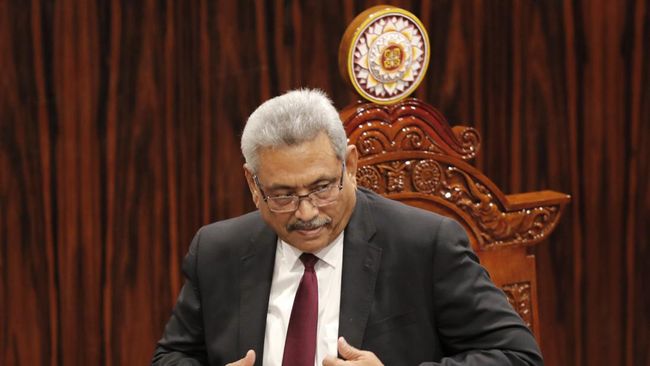 Presiden Sri Lanka Mundur, Surat Resmi Masih Ditunggu