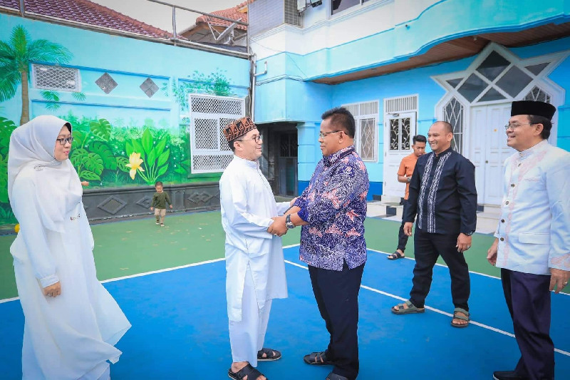Momentum Idul Adha, Bakri Siddiq Silaturahmi ke Rumah Mantan Wali Kota