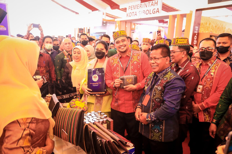 Produk UMKM Banda Aceh Laku Keras di Expo APEKSI Medan