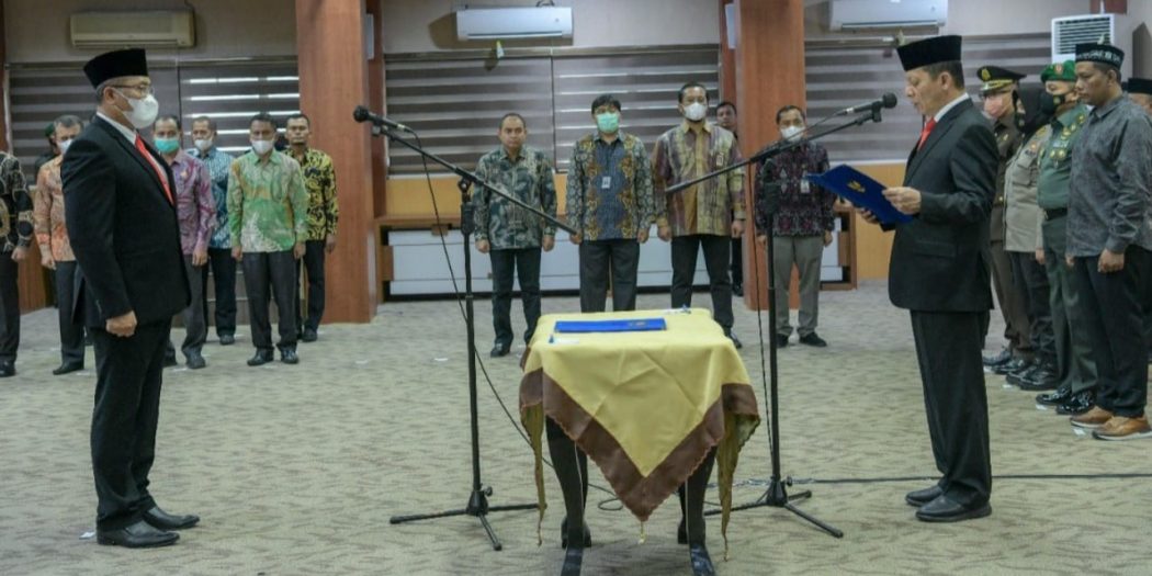 Achmad Marzuki Kukuhkan Supriyadi Sebagai Kepala Perwakilan BPKP Aceh