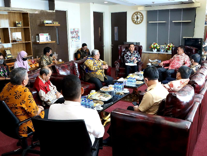 Agus Fatoni Terima Audensi Gubernur se-Sulawesi Diskusi Keuangan Daerah dan Pembangunan Regional
