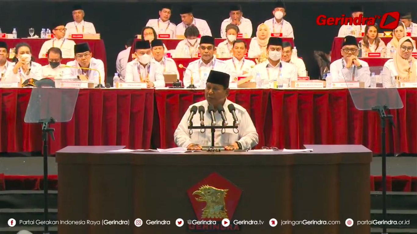 Prabowo Nyatakan Bakal Maju Sebagai Capres 2024