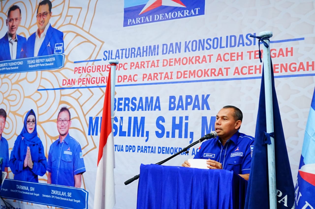 Partai Demokrat Aceh Lakukan Konsolidasi di 5 Kabupaten/Kota