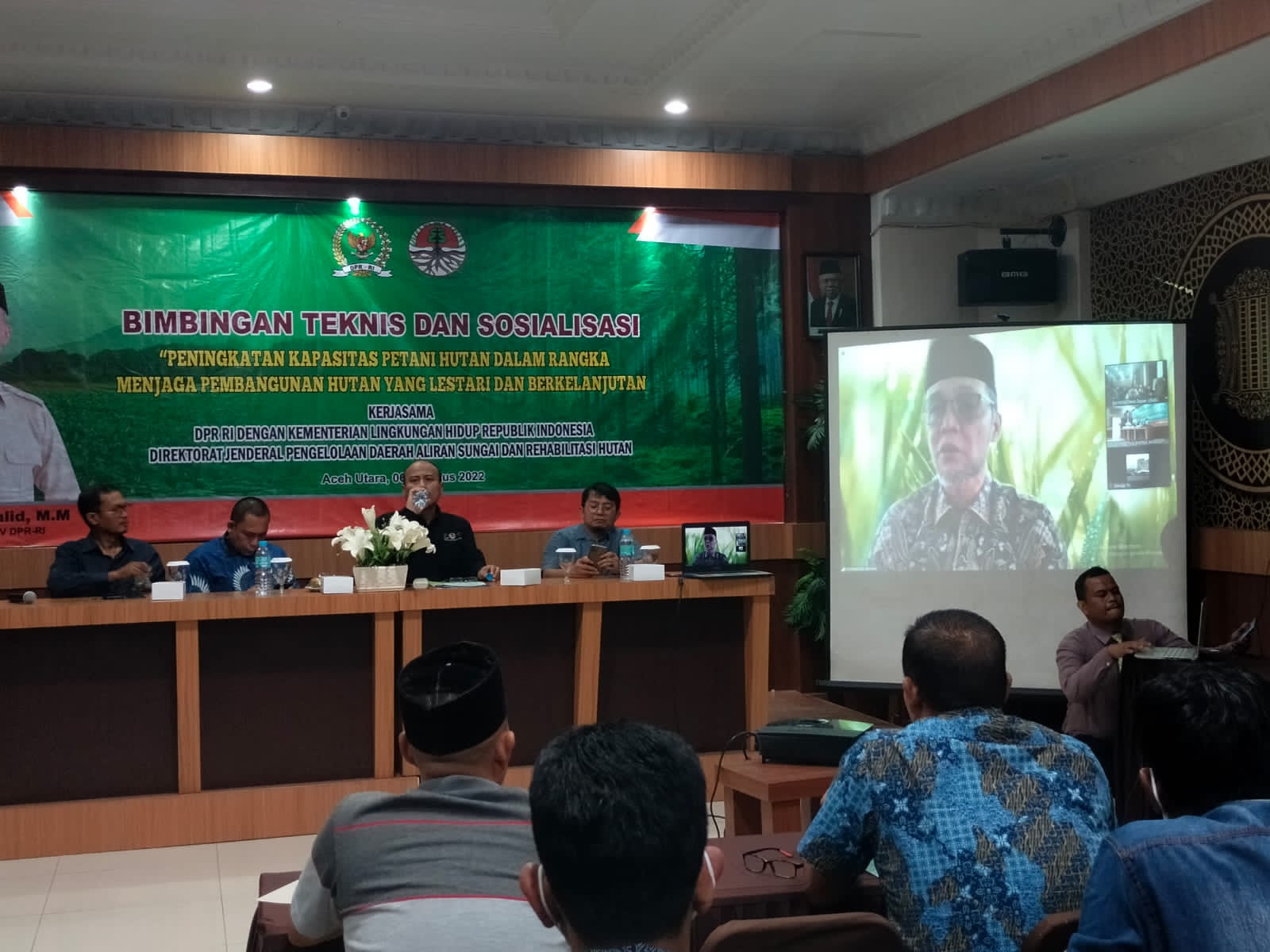 Bimtek BPDAS Krueng Aceh, TA Khalid: KBR Solusi Tepat Rehabilitasi Hutan