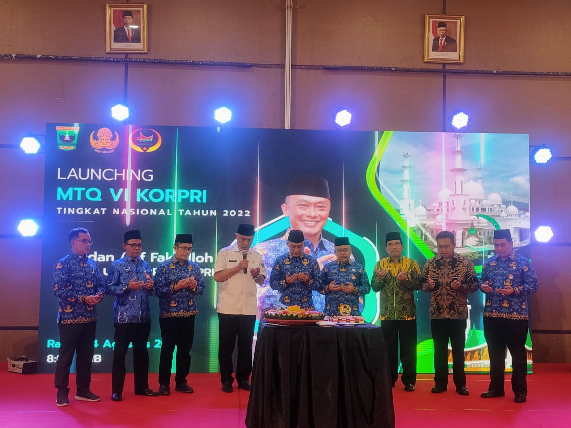 Launching MTQ VI Korpri Tingkat Nasional, Sumbar Siap Terima Kafilah 37 Provinsi dan 86 K/L