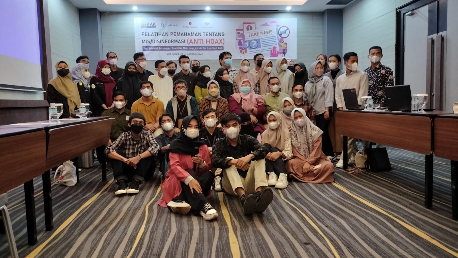 Jelang Pemilu 2024, GeRAK Aceh Latih Komunitas Anak Muda Tentang Mis/Disinformasi