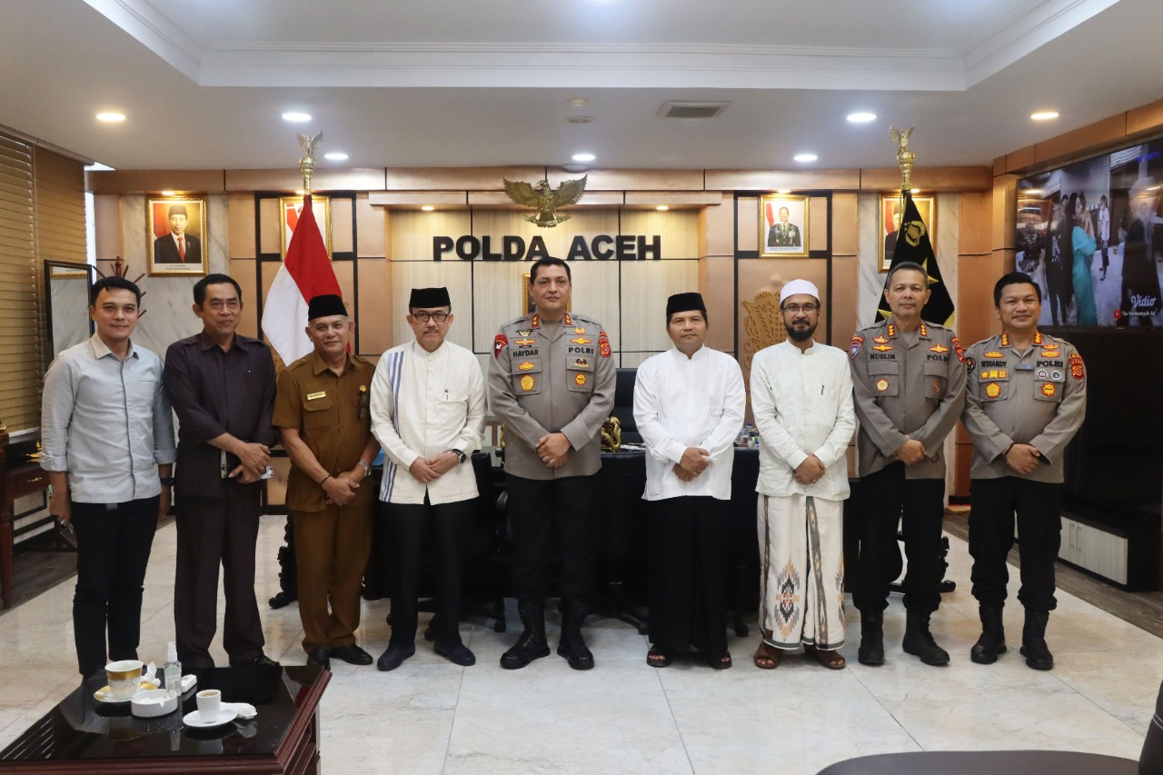 Kapolda Terima Susunan Kepengurusan MPU Aceh