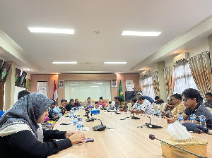 Rektor UIN Ar-Raniry Merajut Silaturrahmi dengan Insan Pers
