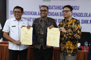 Disdik Aceh Bersama BPMA Lakukan Inovasi Pendidikan SMK Bidang Industri Migas