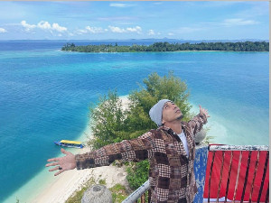 Kekaguman Fauzi Baadilla dengan Keindahan Alam Pulau Banyak Aceh Singkil