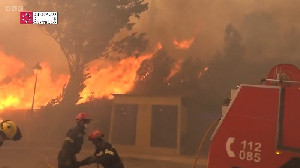 Terjebak Kebakaran Spanyol, 10 Penumpang Terluka Saat Melarikan Diri dari Kereta Api