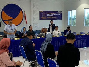 Memahami Idiologi Politik, NasDem Aceh Gelar Seri Pendidikan Politik untuk Para Kaum Millenial