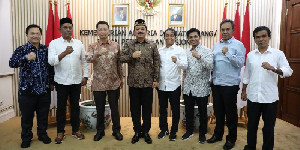 Bahas Lahan untuk Mantan Kombatan, Pj Gubernur Aceh Penuhi Undangan Menteri ATR/BPN