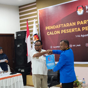 Sehari Sebelum Ditutup, Partai SIRA Daftar Peserta Pemilu 2024 ke KIP Aceh