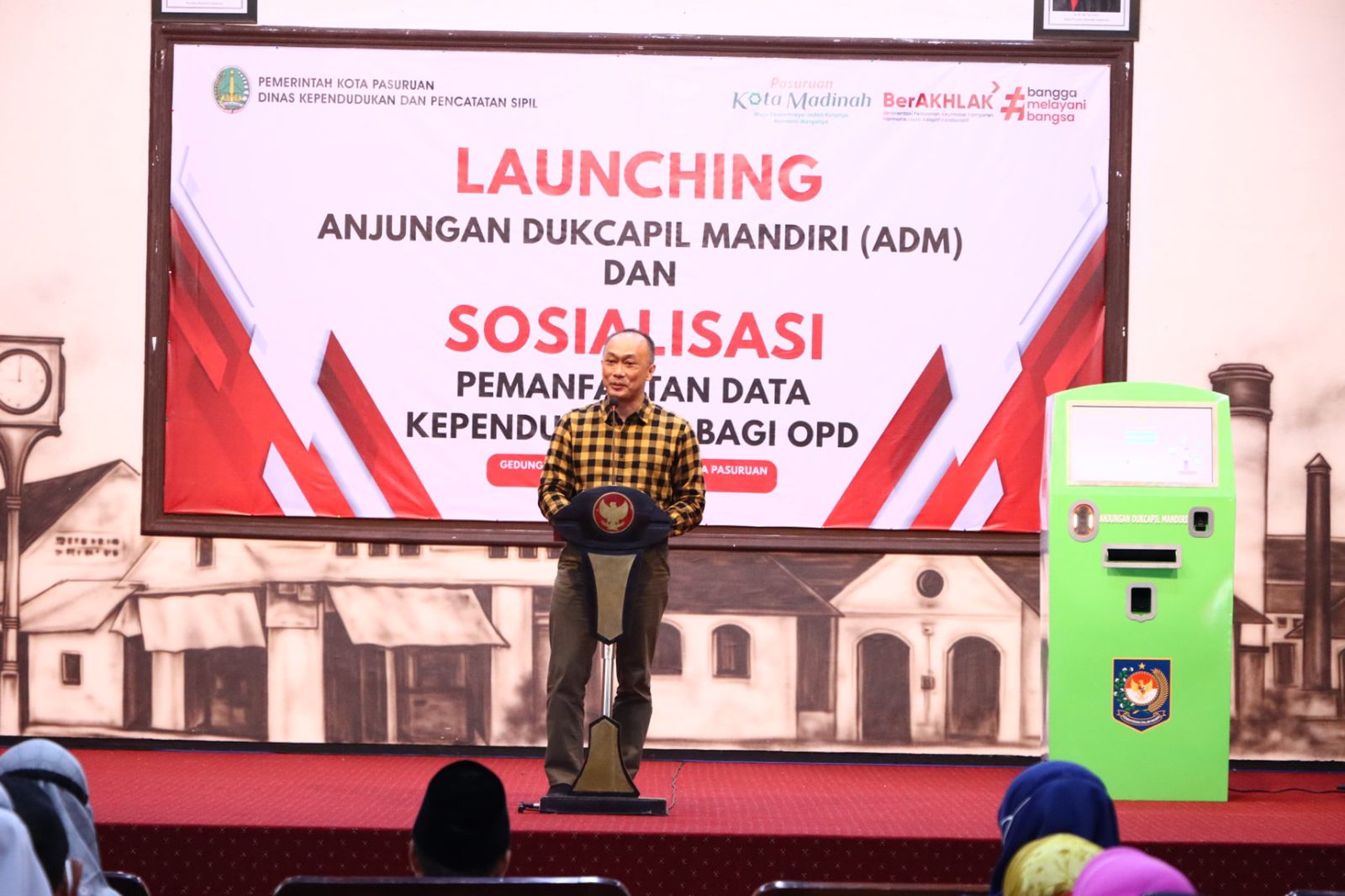 Launching ADM di Kota Pasuruan, Dirjen Zudan Ajak ASN Bangun Branding dan Marketing Daerahnya