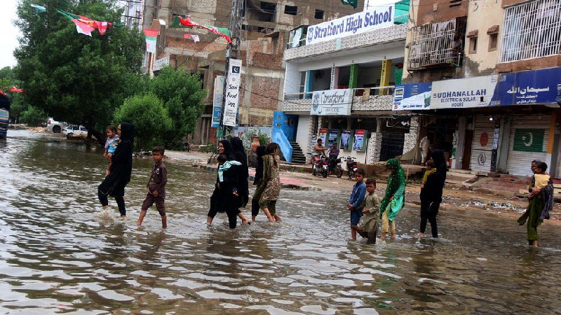 33 Juta Lebih Warga Terkena Dampak Banjir di Pakistan