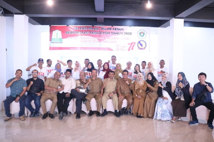 Dinsos Aceh Seleksi TKSK dan PSM Berprestasi