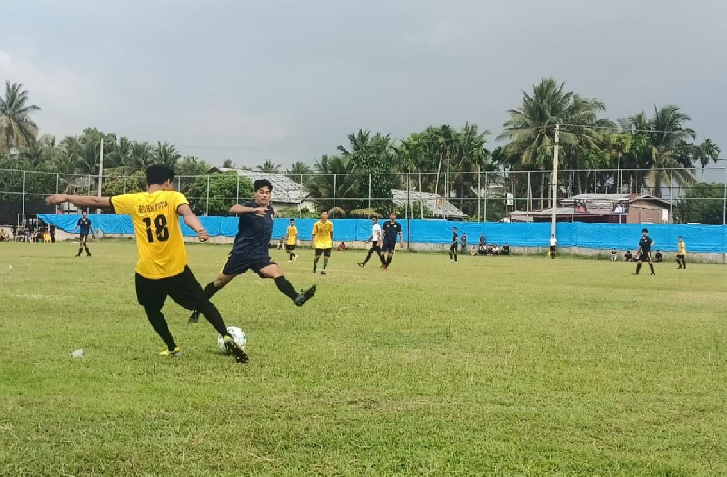 Football Competition Kota Juang Cup I, Gatra FC Geudong Alue Libas Reuling Putra FC 7-1