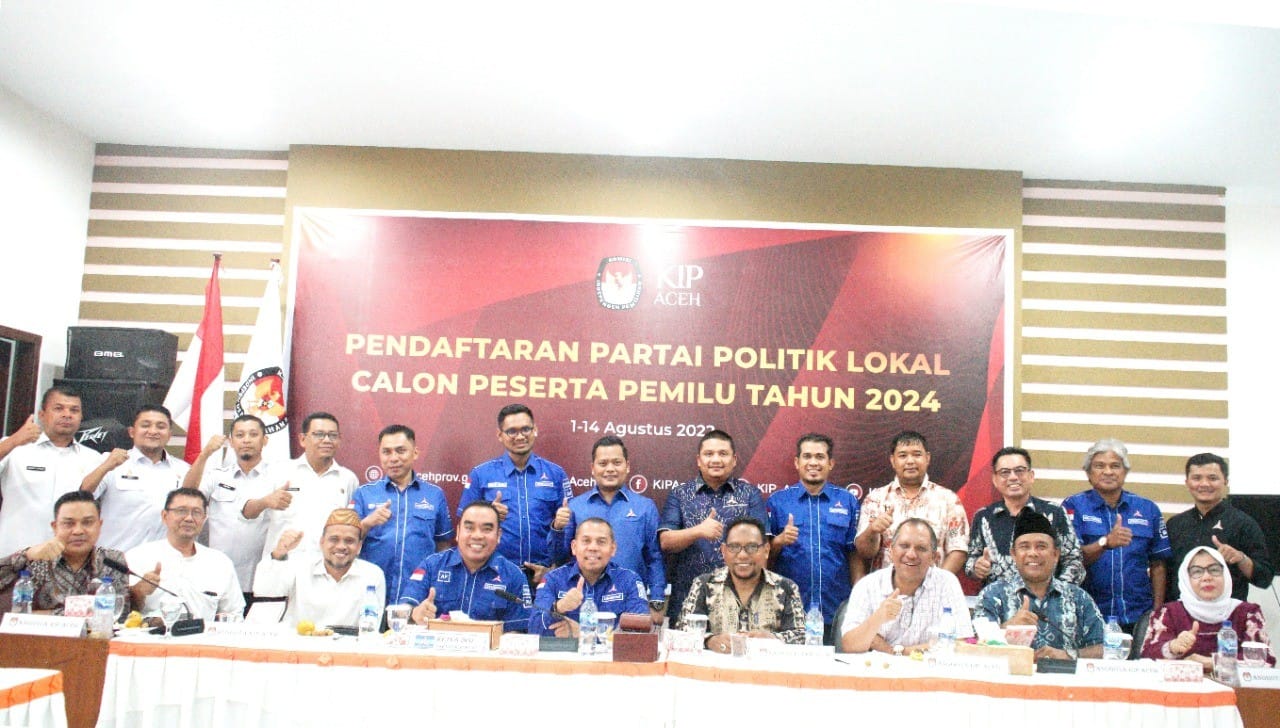 Partai Demokrat Aceh Bersilaturahmi ke KIP Aceh