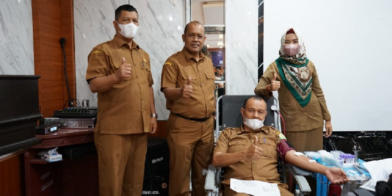 8.115 Kantong Darah Berhasil Disumbangkan ASN Aceh Hingga Awal Agustus 2022