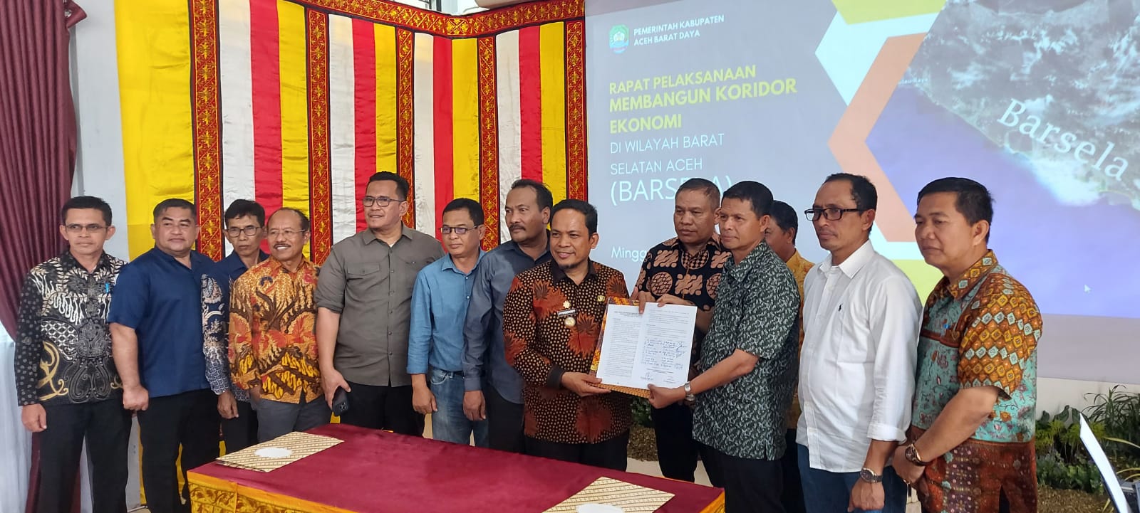 Sejumlah Tokoh Berkumpul Bahas Rencana Pembangunan Koridor Ekonomi Barat Selatan Aceh