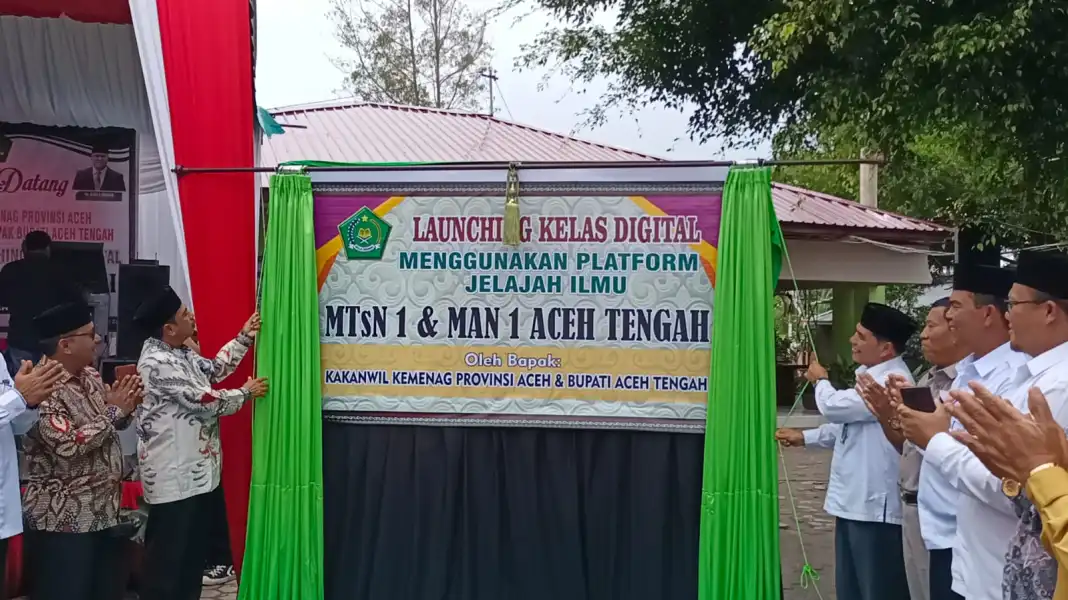 Kakanwil Kemenag Aceh Resmi Luncurkan Madrasah Digital di Aceh Tengah