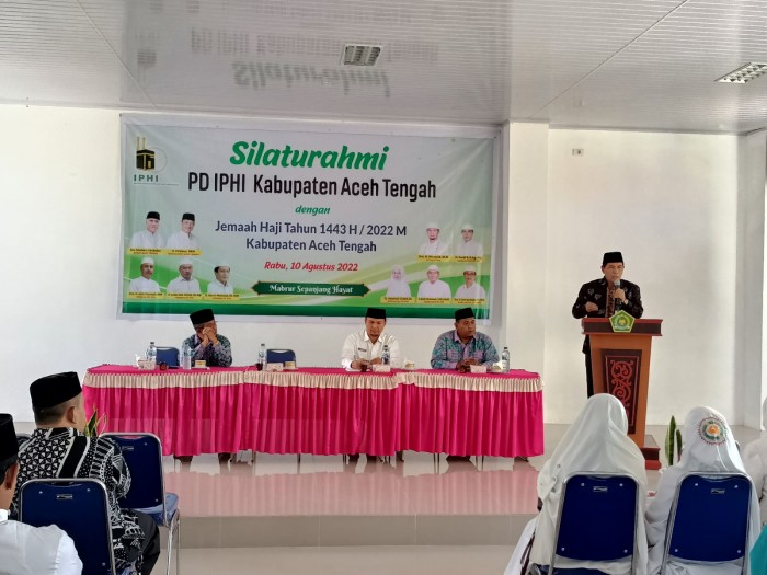 IPHI Aceh Tengah Gelar Silaturahmi dengan Jamaah Haji Tahun 1443 H/ 2022 M
