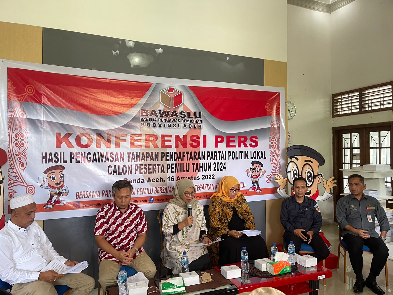 Ini Hasil Temuan Pengawasan Panwaslih Provinsi Aceh Selama Pendaftaran Parlok di KIP