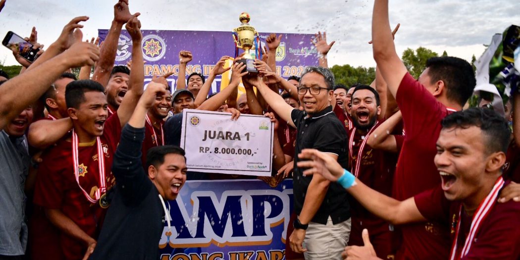 Liga Pamong IKAPTK Aceh, Langsa-Atim Juara 1, Aceh Besar-Sabang Juara 3