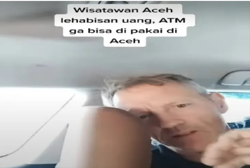 Turis Asing Curhat Kesulitan Tarik Uang Tunai, Ini Respon Disbudpar Aceh