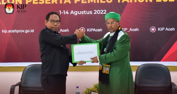 PAS Jadi Partai Lokal Kedua Lakukan Pendaftaran Ke KIP Aceh