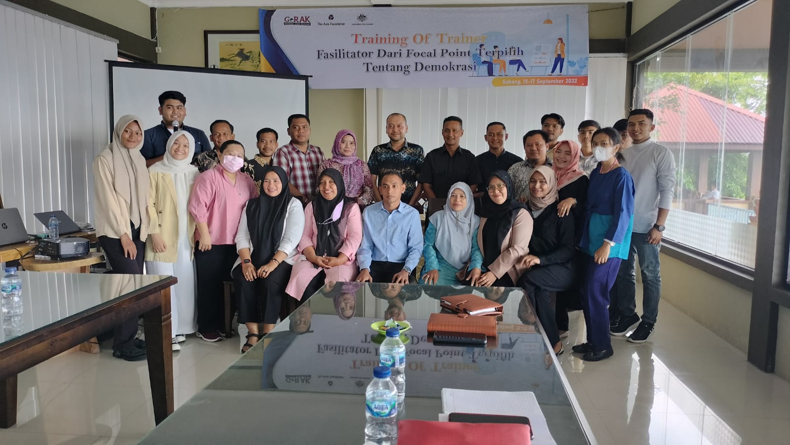 GeRAK Aceh Latih Fasilitator Demokrasi Jelang Pemilu 2024