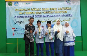Tiga Siswa Bener Meriah Raih Prestasi di OBA Provinsi Aceh