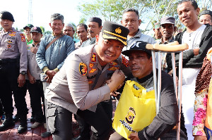 Polda Aceh dan BAS Salurkan Bansos untuk Masyarakat Kurang Mampu