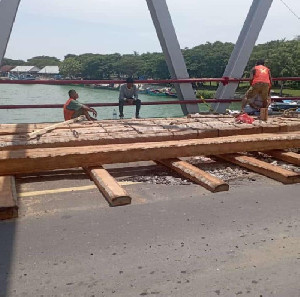 Titik Lokasi Kerusakan Jembatan Peudada Berbeda dengan Kerusakan Tahun Lalu