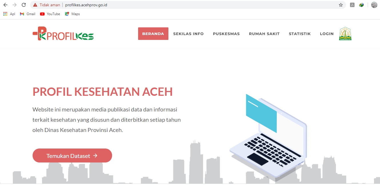 Dinkes Luncurkan E-Profilkes, Media Publikasi Informasi Kesehatan di Aceh